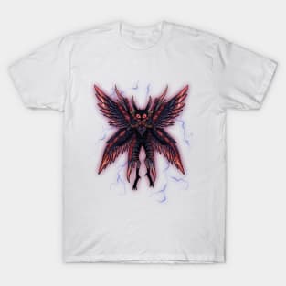 Mothman's Watchful Wings: Guardian of the Night T-Shirt